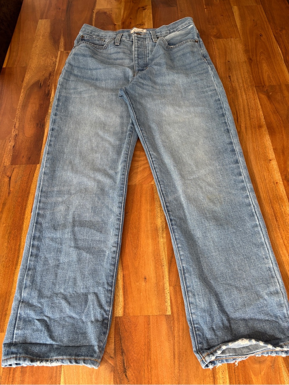 Madewell The Dadjean Light Wash Jeans - Size 27
